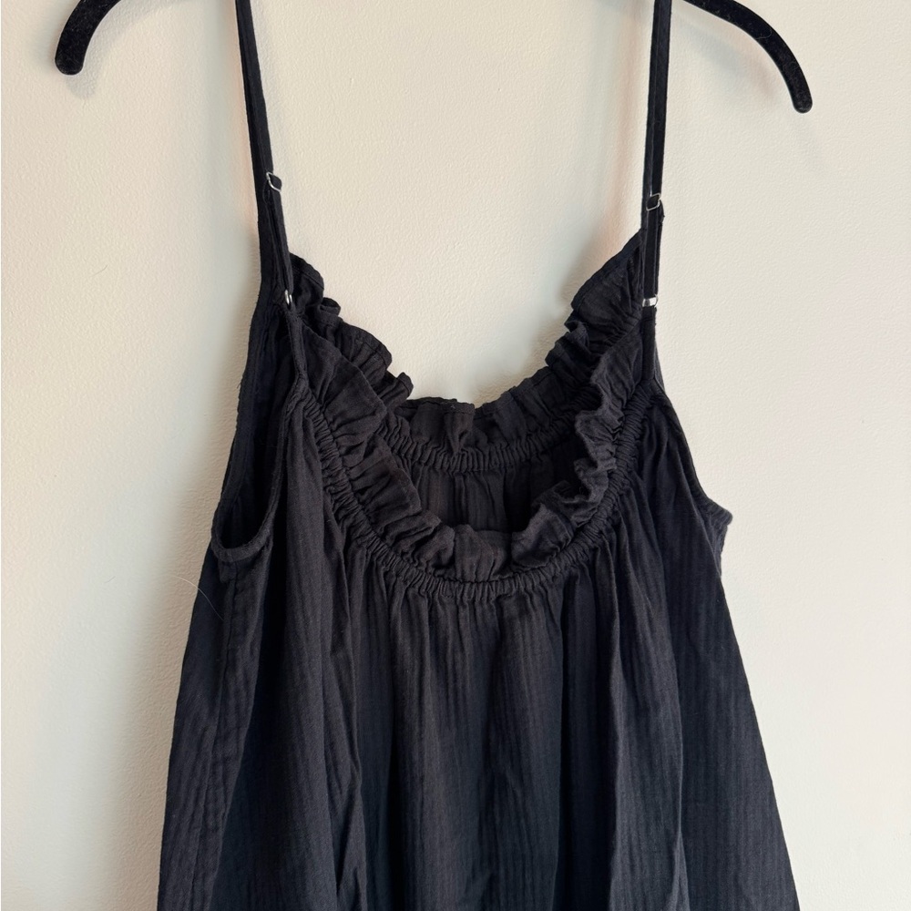 J. Crew Ruffle Beach Dress size M-L - Picture 6 of 7